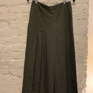 Zara Linen Pleated Cullotes